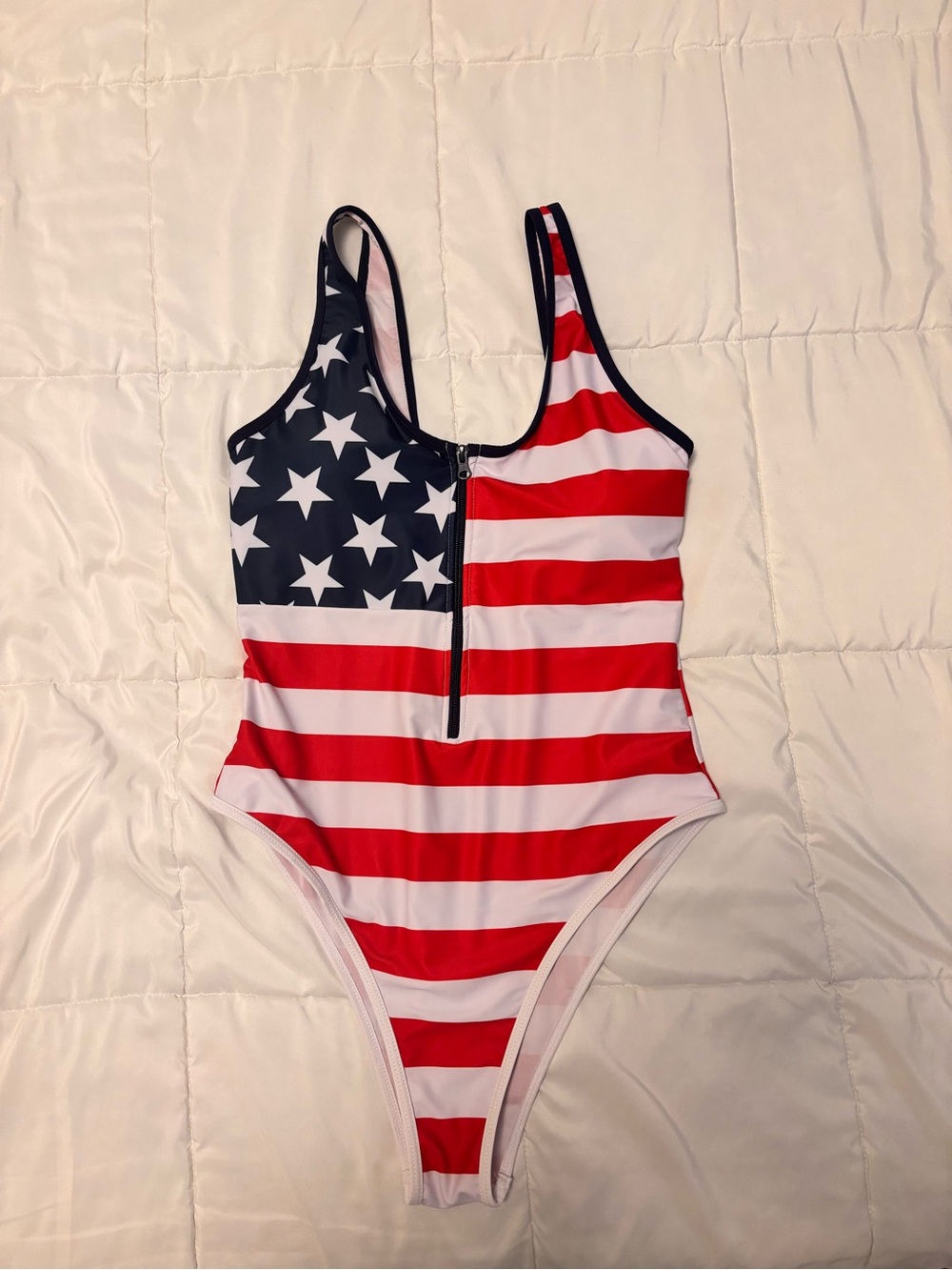 Patriotic American Flag One-Piece-bodysuit/swimsuit